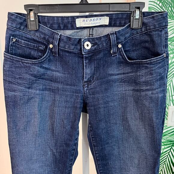 Vintage Hudson Womens Y2K Low Rise Bootcut Jeans Made in USA 30 - Picture 3 of 14